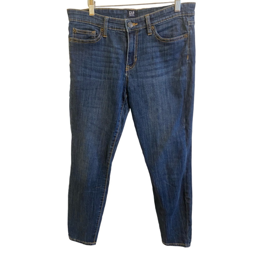 Gap jeans jeggings, indigo cropped size 30/10